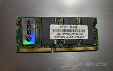 256MB PC133 133Mhz 144 pin SDR SDRAM Sodimm Laptop