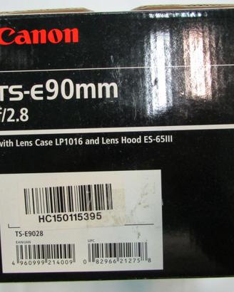 Canon TS-E 90/2.8
