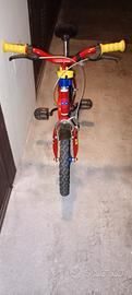 Bici da bambino spiderman style