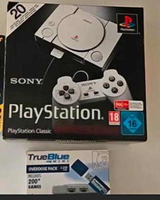 PS Classic mini + True Blue Overdose pack 128gb