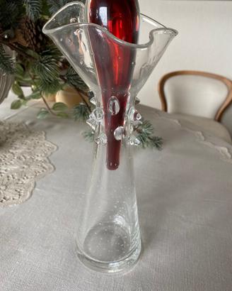 Oliera / Acetiera o Bottiglia acqua Vetro Murano