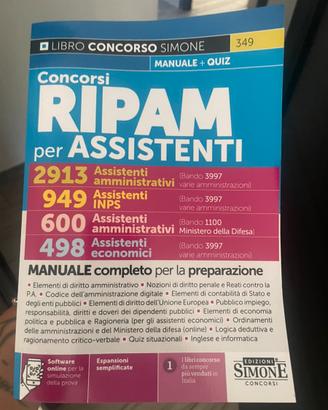 Libro concorso Ripam Assistenti