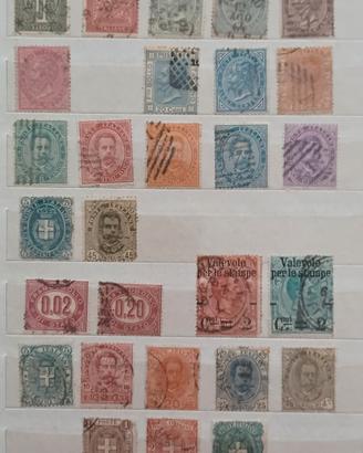 collezione francobolli Regno e Repubblica 