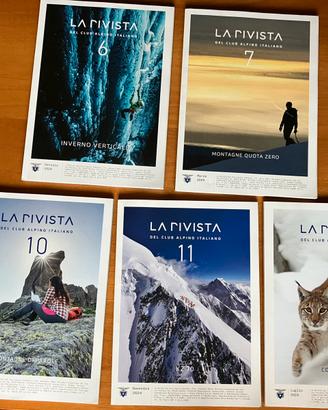La rivista del CAI club alpino italiano anni 2024