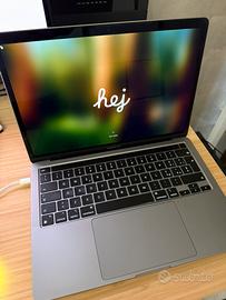 Macbook Pro Silver 13” M1 8 GB RAM, 256 GB SSD