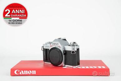 Canon AV-1 USATO GARANTITO PER DUE ANNI