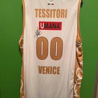 Canotta match worn tessitori reyer autografata
