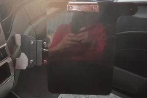 porta blocco pieghievole A4 per auto o furgone 