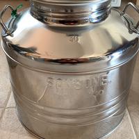 Fusto olio/vino 30 litri Sansone Acciaio inox