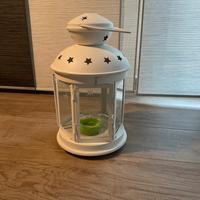 Lanterna smaltata bianca