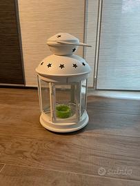 Lanterna smaltata bianca