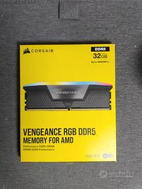 DDR5 Corsair RGB 32GB (2x16) 6000MHz CL36 EXPO/XMP