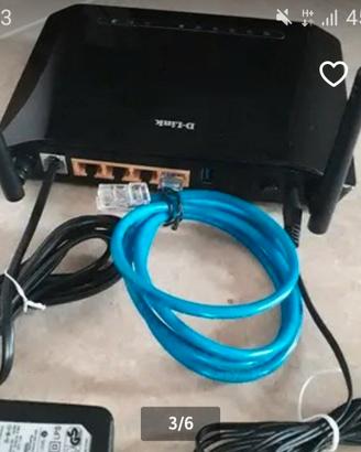 Modem Router D-LINK DSL 2750B 
