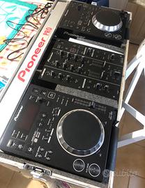 Consolle dj completa cablata