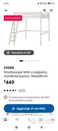 letto a soppalco 