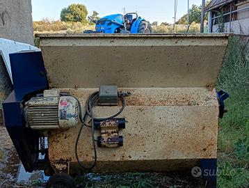 Sgranatrice / pigideraspatrice elettrica per uva