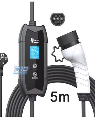 RICARICATORE VEICOLI ELETTRICI PORTATILE TYPE 2 RE