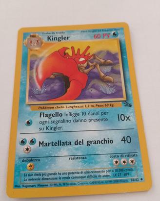 Carta Pokémon Kingler
