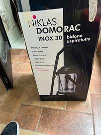 Aspirapolvere con bidone