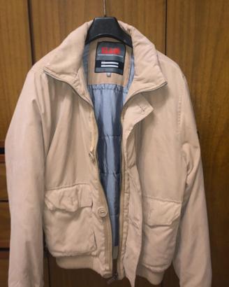 Giubbotto giacca invernale SLAM vintage beige