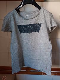 Maglietta cotone grigia Levis T.M