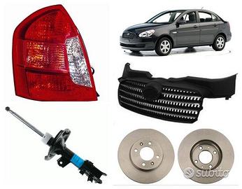 Hyundai Accent paraurti cofano musata freni 00-10