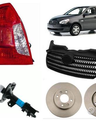 Hyundai Accent paraurti cofano musata freni 00-10