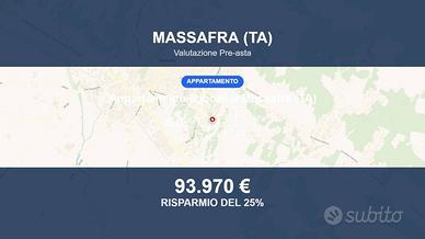 Immobile in asta di 106 m² con box auto a Massafra