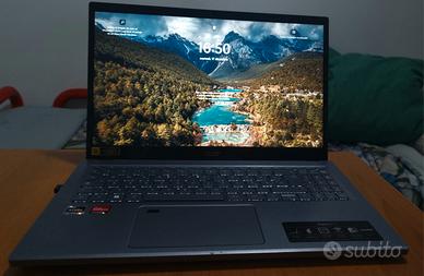 Notebook Acer 5 Ryzen 7 16GB RAM 512GB SSD