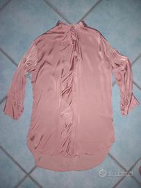Abito corto con rouches " Zara"