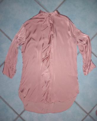 Abito corto con rouches " Zara"