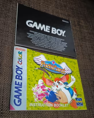 Puchi Carat Gioco Game Boy Color COMPLETO DI TUTTO