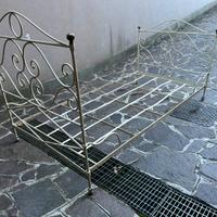 Letto storico in vero ferro battuto