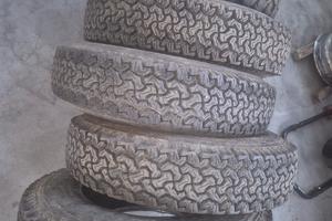gomme 7.50 r16  m+s  4 piu 1 scorta