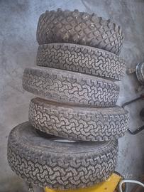 gomme 7.50 r16  m+s  4 piu 1 scorta