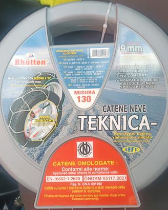 Catene da neve Rhütten Teknica nuove 130