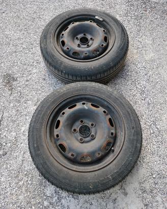 Cerchi Volkswagen VW + gomme Nexen 165/70 14