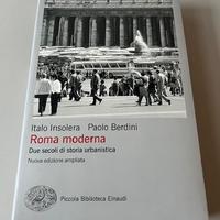 Libro Insolera Roma moderna Nuovo