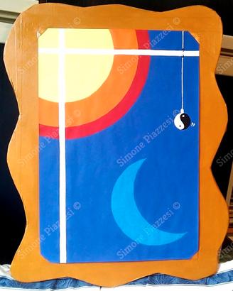 Quadro di Simone Piazzesi - L'APPARENTE DUALITÀ