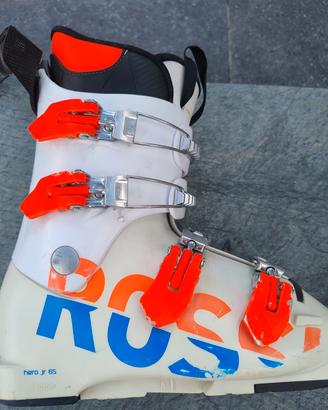 scarponi sci Rossignol Jr 65  24/24.5 scafo 286 mm