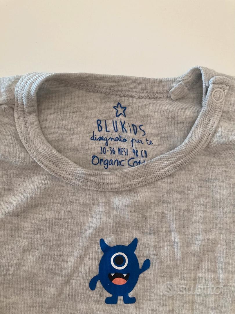 Blukids Magliette Cotone Bambina Maglietta Blukids 24 Mesi Nuova