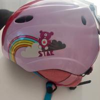 casco bambina head con occhiali sci