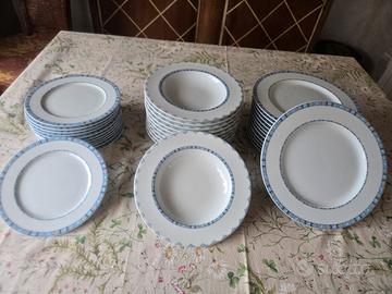 Elegante set di piatti in porcellana Michielotto 