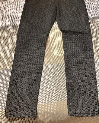 Pantaloni a sigaretta stampati