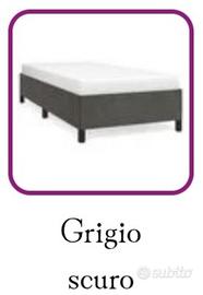 💎 GIROLETTO SINGOLO VELLUTO GRIGIO – NUOVO IMBAL