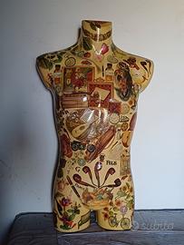 Manichino Homemade Devoupage Vintage 
