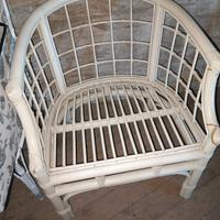 poltroncina in vimini