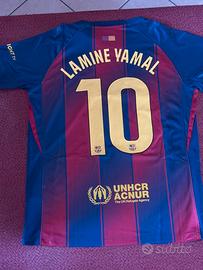 Lamine Yamal 10 - Barcellona - Nike Dri-fit M Size