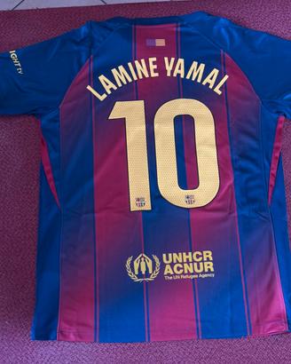 Lamine Yamal 10 - Barcellona - Nike Dri-fit M Size