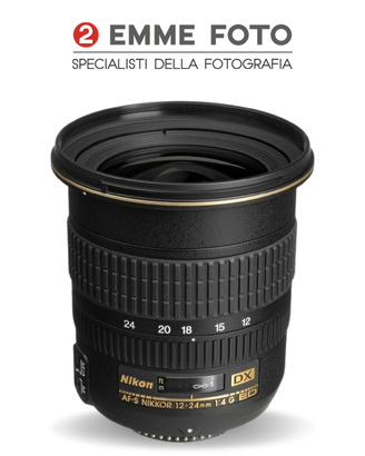 NIKKOR AFS DX 12-24 F4 G ED - USATO GARANTITO